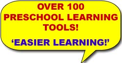 Approx. 100 different learning tools and ideas for teaching kids.