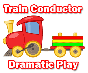 Train Conductor Dramatic Play Activity F