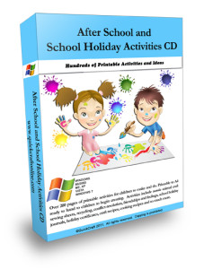 After school care activities for kids.