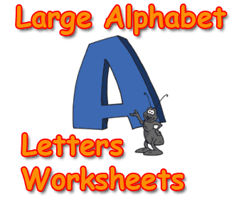 large printable alphabet letters preschool learning online lesson plans worksheets